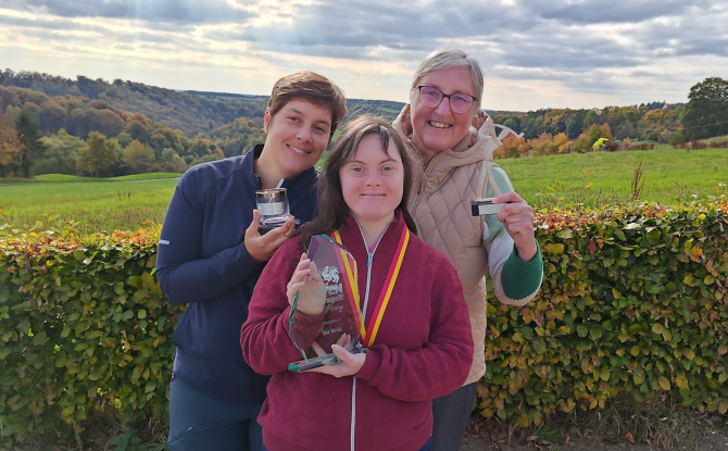 Golf : la Cerfontainoise Nathalie Habranc, 6e mondiale malgré les obstacles