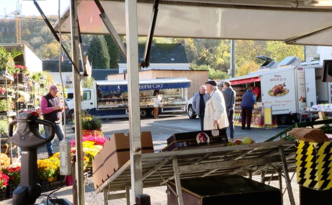 Marché de Floreffe : moins de clients suite au déménagement?