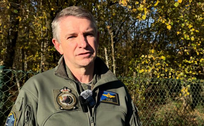 Florennes - Survol de drones, le commandant rassure