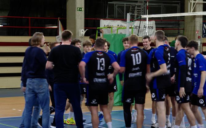 Nationale 2B : le Volley Namur s'impose face à Bruxelles dans un match tendu, "Notre objectif, c'est le top 6"