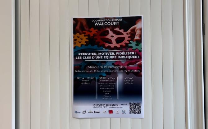 Walcourt : la Coordination Emploi aide les entreprises à construire des équipes solides