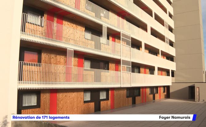 Le Foyer Namurois rénove 171 logements