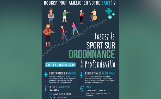 Du sport sur ordonnance, prescrit par votre médecin