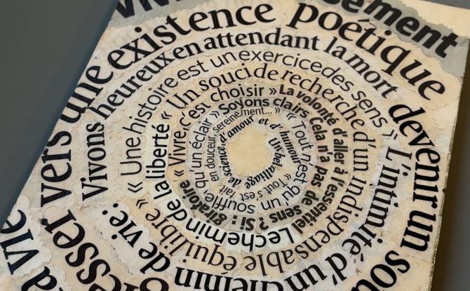 Viroinval/Couvin - Le Musée du Petit Format d’Art Contemporain fait dialoguer poésie et art