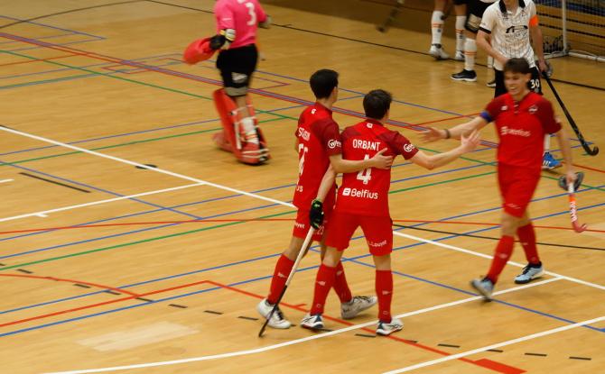 Division d'Honneur indoor : double victoire pour le Hockey Namur en cette fin de saison régulière