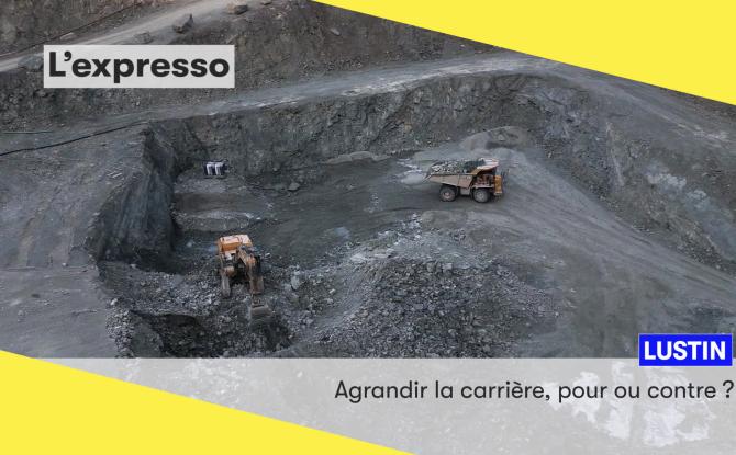 Extension de carrière, sécurisation de la N5 et les performances en foot du week-end