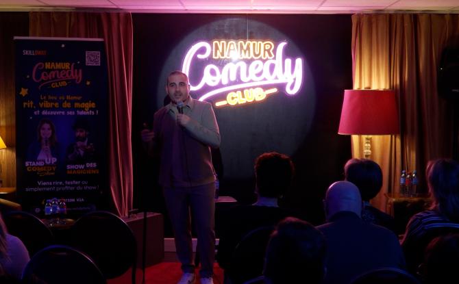 Namur Comedy Club: création d'un "Netflix du Stand-Up" à Namur