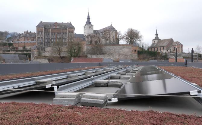 Floreffe: l'important chantier de la salle communale se termine