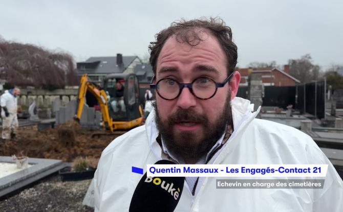 Florennes : début des campagnes d’exhumation dans le cimetière communal