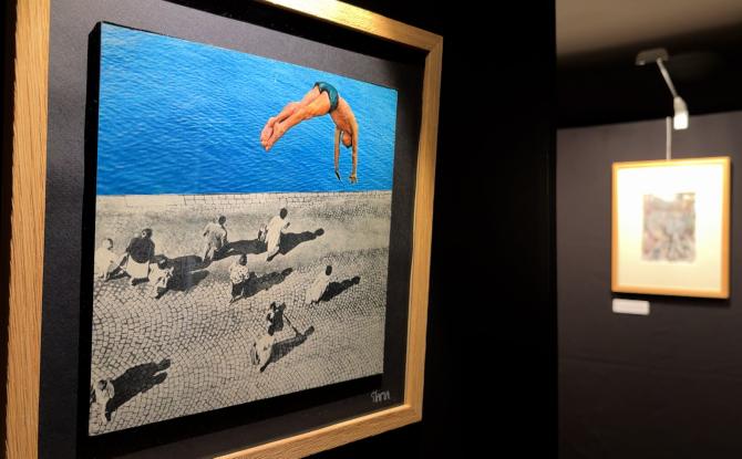 “Ctrl V” : le collage à l’honneur au Centre culturel de Couvin