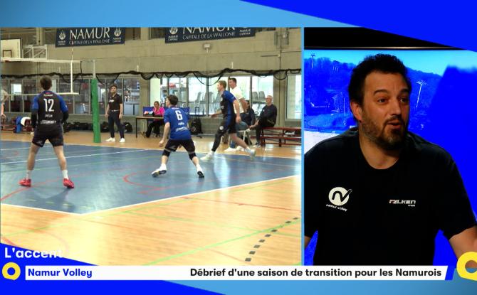 Namur Volley : Débrief d'une belle saison avec le président Hadrien Huvelle