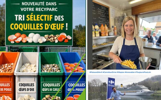 Namur : tout d'horizon (non exhaustif ) des poissons d'avril
