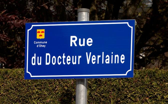 Ohey rend hommage au docteur Verlaine