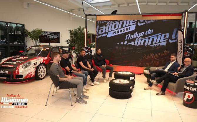 Emission spéciale "Warm-up" de la 43e édition du Rallye de Wallonie