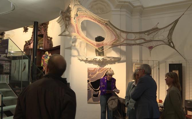 Expo Galerie Saint-Jacques: le fil comme fil rouge