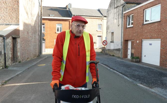 Bernard,le cantonnier nouvelle version à Floreffe