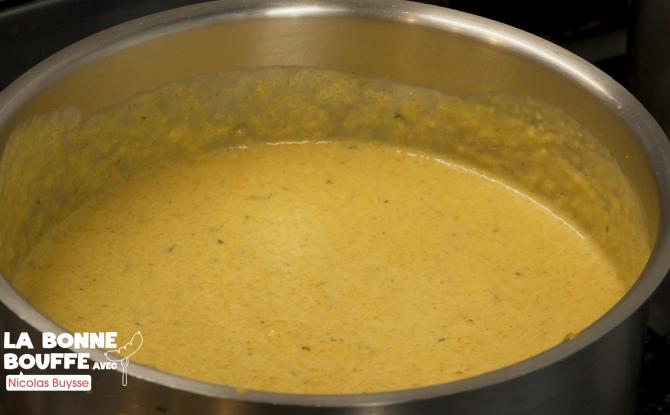 Image d'une polenta crèmeuse