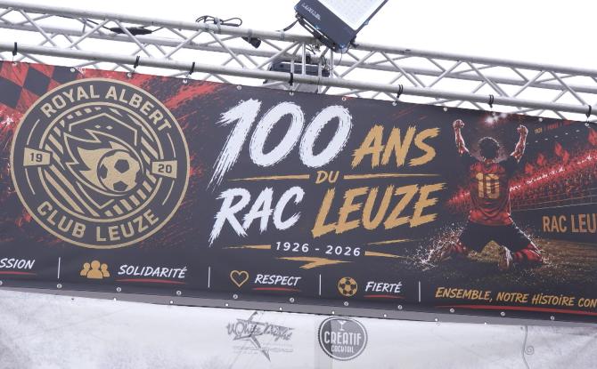 Football : Leuze-Longchamps fête ses 100 ans