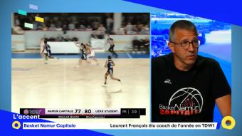 Basket Namur Capitale : Laurent François élu coach de l'année