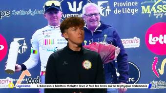 L'Assessois Matteo Melotte double vainqueur d'étapes sur le Triptyque Ardennais
